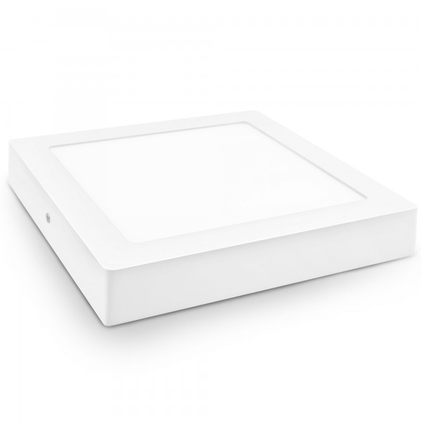 Downlight led superf.cuadr.blanco  6w.ca