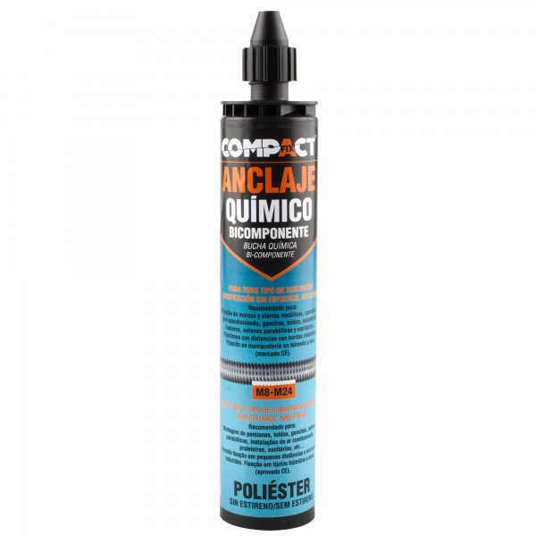 Taco quimico poliester 300ml.