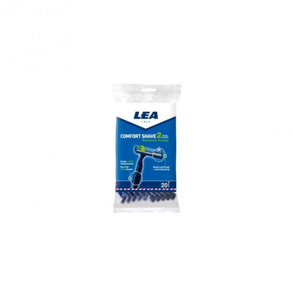 Lea maquinilla comfort shave-2 20un.