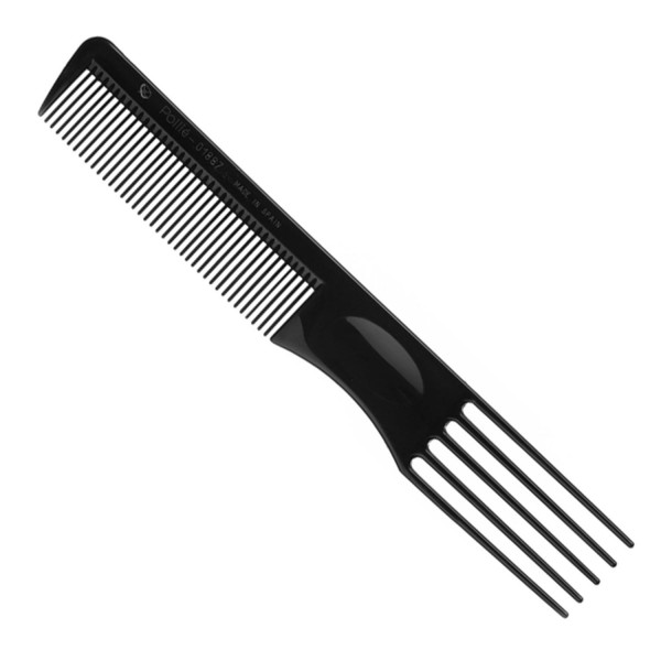 Eurostil captain cook peine corte 19 5cm negro negro 1un