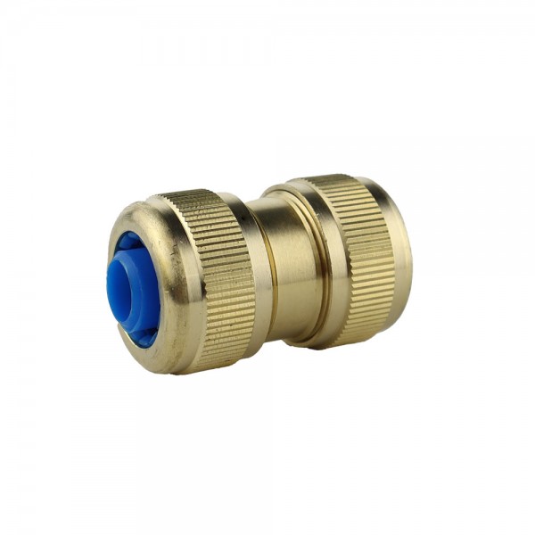 Conector rápido de manguera de latón 5/8 pulg
