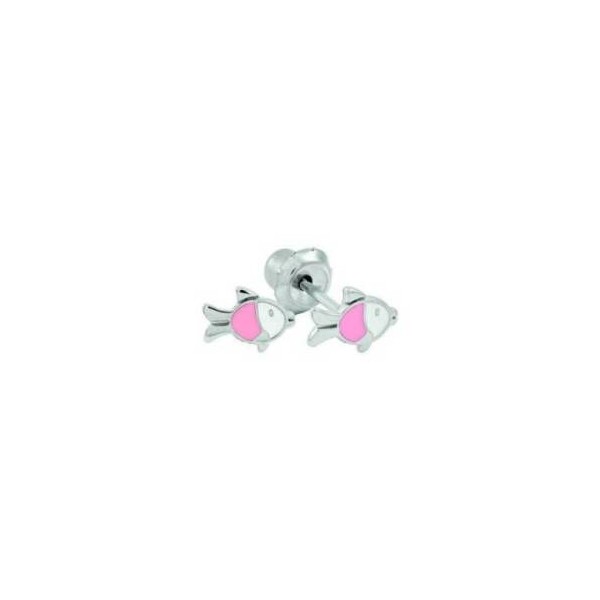 Inverness Pendiente Acero Inoxidable 622c Pez Ro