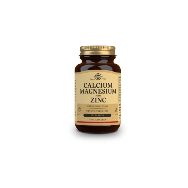 Solgar Calcio Magnesio Plus Zinc 250 Comp