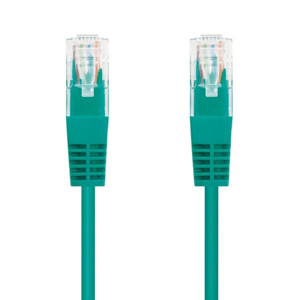Nanocable latiguillo cat.6 utp 25cm verde