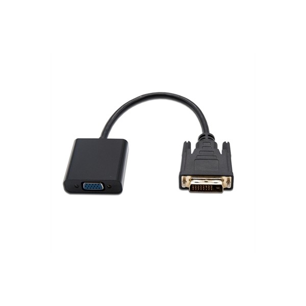 Nanocable conversor dvi 24+1/m a vga hdb15/h 10 cm