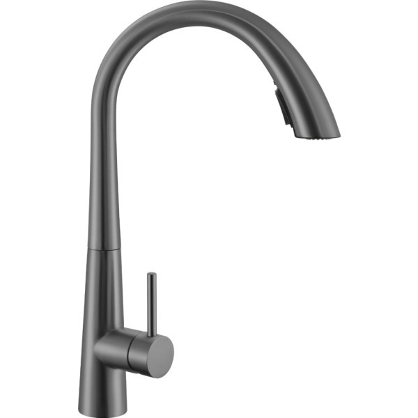 Monomando capri pvd titanio freg.extens.